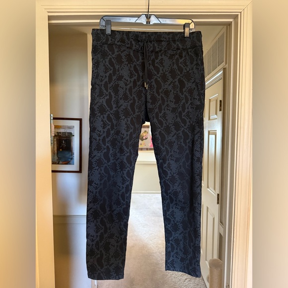 Flog Pants - Flog Black Patterned Pants